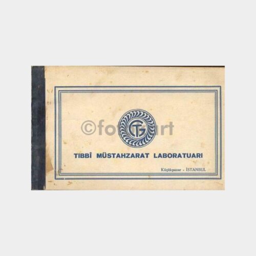 Tıbbi Müstahzarat Laboratuvarı Belgeleri