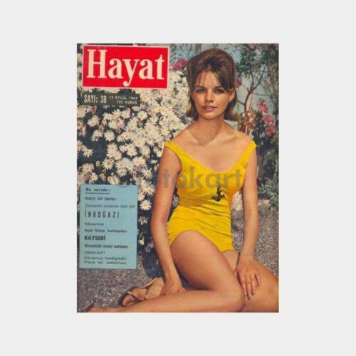 Hayat Dergisi, 1963 No. 38 Vanja Carlsson