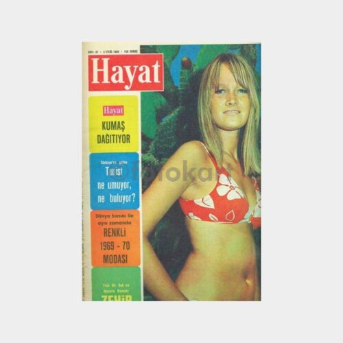 Hayat Dergisi, 1969 No. 37 Eva Thulin
