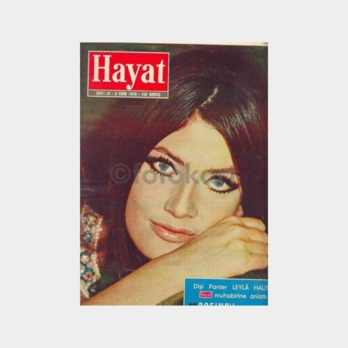 Hayat Dergisi, 8 Eki̇m 1970, Marisa Mell