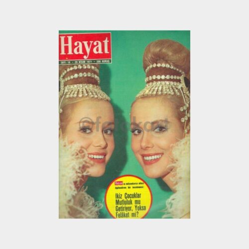 Hayat Dergisi, 1971 No. 18 Ajda Pekkan
