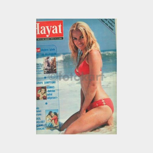 Hayat Dergisi, 1975 No. 47 Glori̇a Swifth