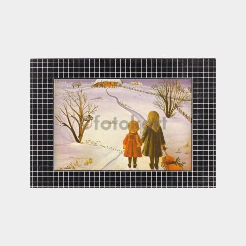1975 Çocuk Temalı Tebrik Kartpostal