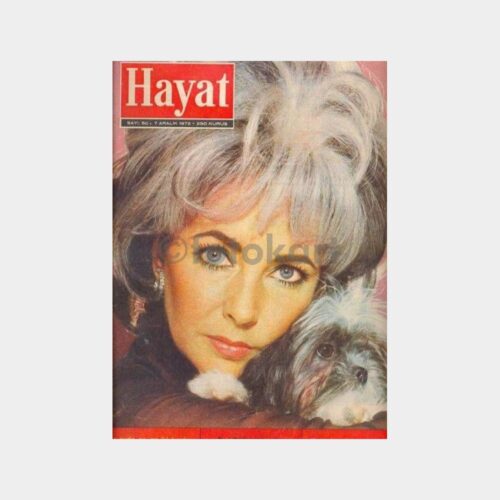 Hayat Dergisi, 1972 No. 50 Elizabeth Taylor