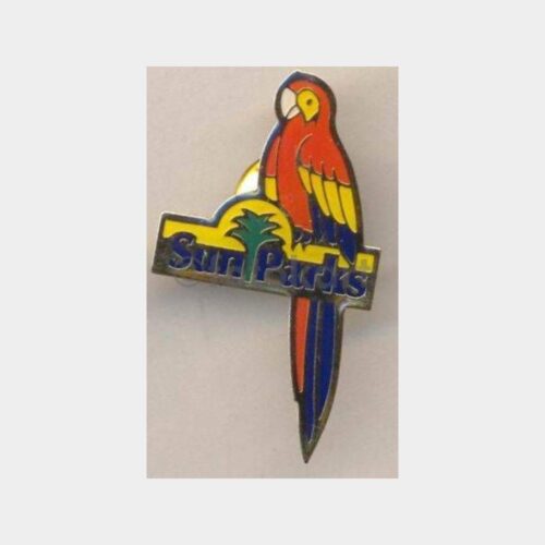 Sun Parks Papağan Motifli Rozet