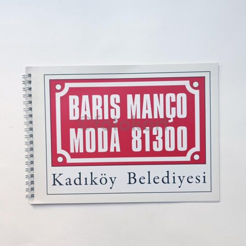 Barış Manço Evi-Müzesi, Moda 81300, Kadıköy Belediyesi Tanıtım Kitapçık