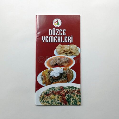 Düzce Yemekleri, Düzce Belediyesi Broşür