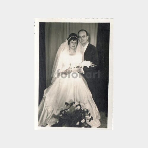 1962 Beyazıt Foto Latif - Gelin Damat Konulu Fotoğraf