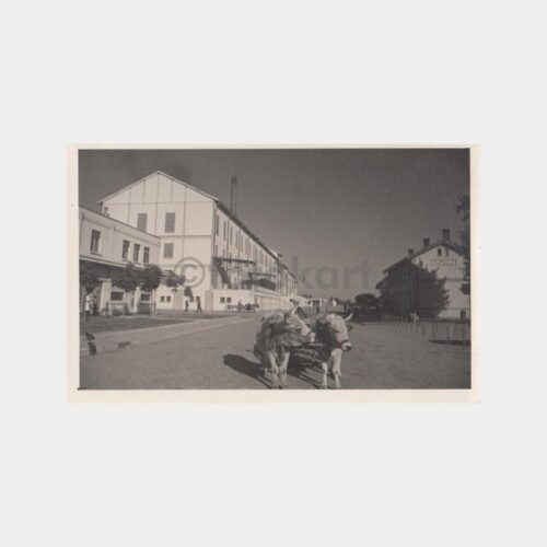 1941 Kırklareli Alpullu İstasyonu Görünüş Kartpostal