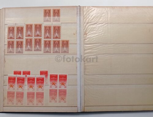 1960'lar Damgasız Türk Pulları Koleksiyonu (Defterde, 750 Adet) - Görsel 2