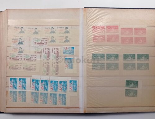 1960'lar Damgasız Türk Pulları Koleksiyonu (Defterde, 750 Adet) - Görsel 6