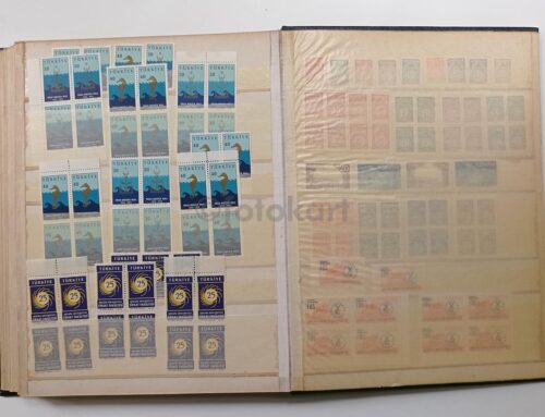 1960'lar Damgasız Türk Pulları Koleksiyonu (Defterde, 750 Adet) - Görsel 9