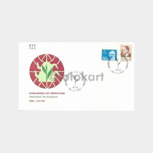 1987 Rize Uluslararası Çay Sempozyumu FDC