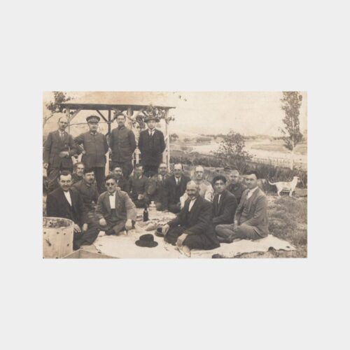 1939 Anadolu İnsanı Açıkhava Yemekli Toplantısı Fotoğraf