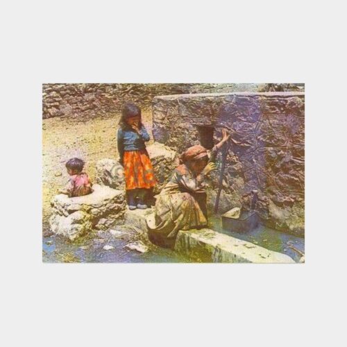 Anadolu Yaşantısı - Çeşmede Kızlar Kartpostal