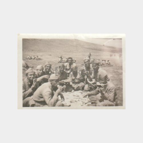 1951 Ankara Karanlıkdere Askeri Tatbikat Konulu Fotoğraf