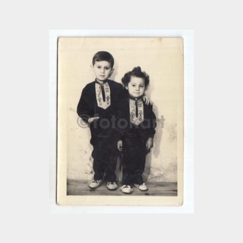 1960 Balıkesir Dursunbey Foto Filiz - Çocuk Giyimi Konulu Fotoğraf