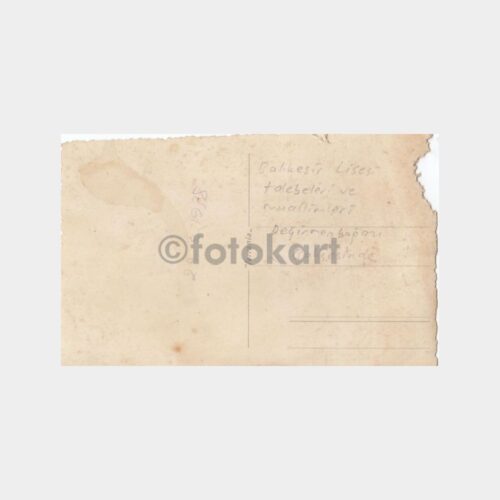 1938 Balıkesir Muallim Piknik Mesire Fotoğraf - Görsel 2