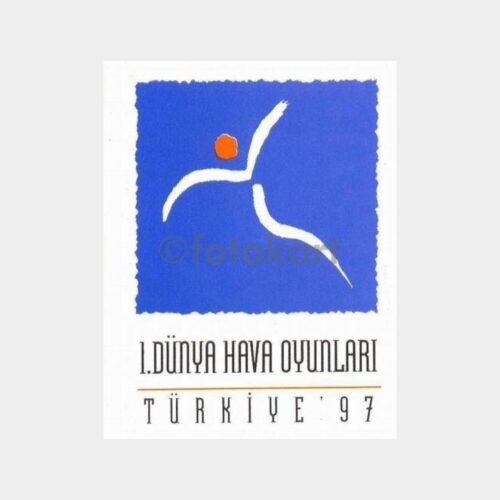 1. Dünya Hava Oyunları Türkiye 97 Kartpostal