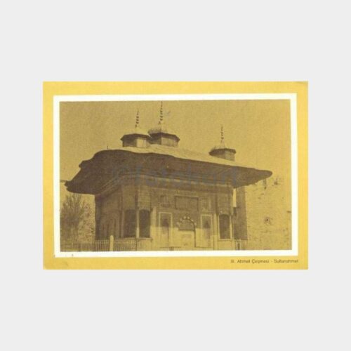 III. Ahmet Çeşmesi - Sultanahmet Kartpostal