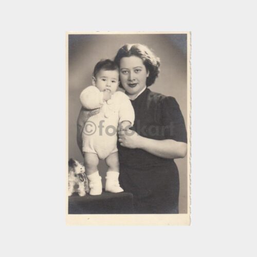 1946 Çocuk Oyuncak Kadın Fotoğraf