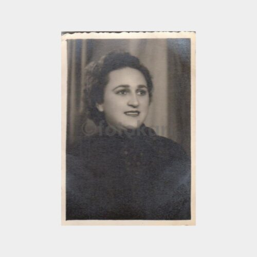 1945 Foto Merak Kocamustafapaşa Kadın Stüdyo Fotoğraf