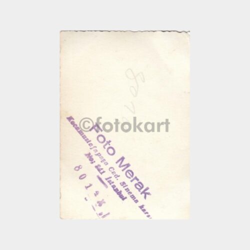 1945 Foto Merak Kocamustafapaşa Kadın Stüdyo Fotoğraf - Görsel 2