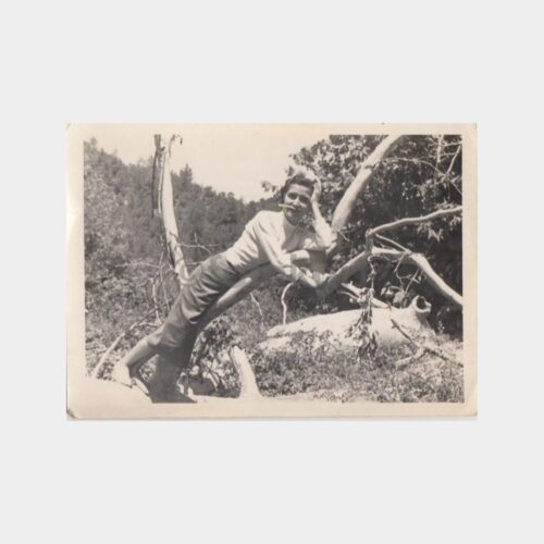 1960 Tabiat Konulu Kadın Fotoğrafı