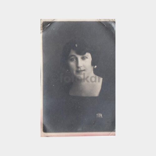 1933 Kadın Vesikalık Fotoğrafı