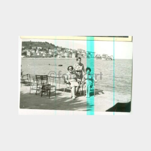 1970 Ünye Sahilinde Kadınlar Fotoğraf