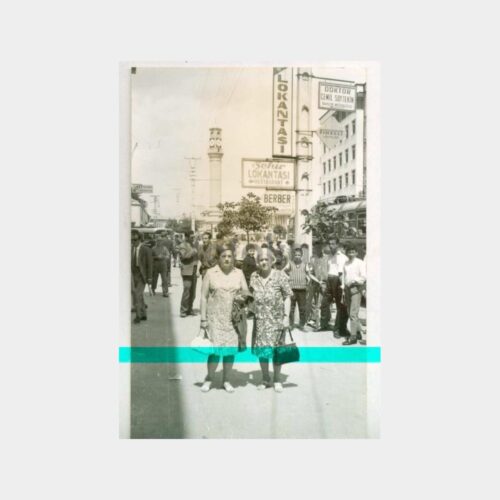 1968 Çorum Ana Cadde Kadınlar Fotoğraf