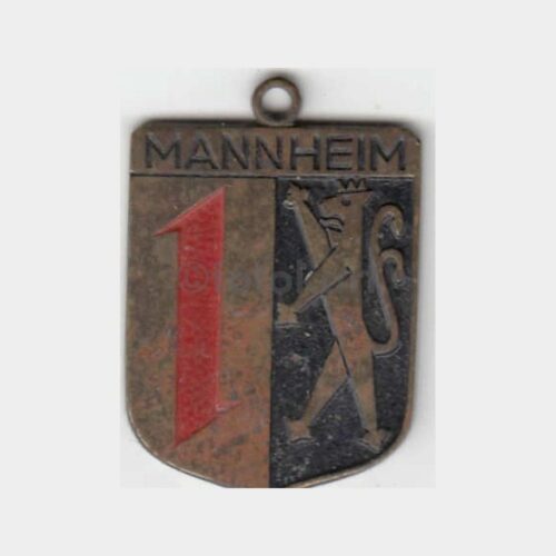 1969 Mannheim Basketbol Turnuvası Madalyası