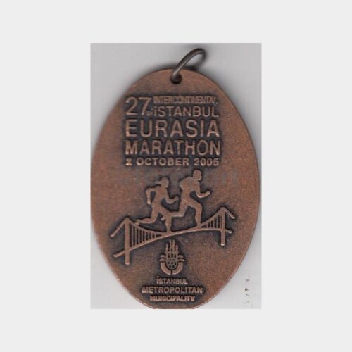 2005 27. Avrasya Koşusu Konulu Madalyası
