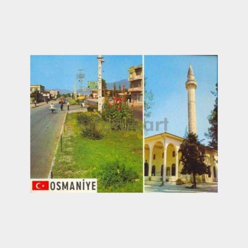 Osmaniye 2 Ayrı Görünüş Kartpostal