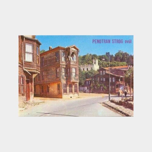 Sarıyer - Eski Evler İlaç Promosyon Kartpostal
