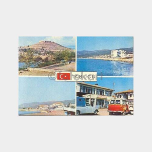 Silifke Kalesi ve Taşucu 3 Görünüm Kartpostal