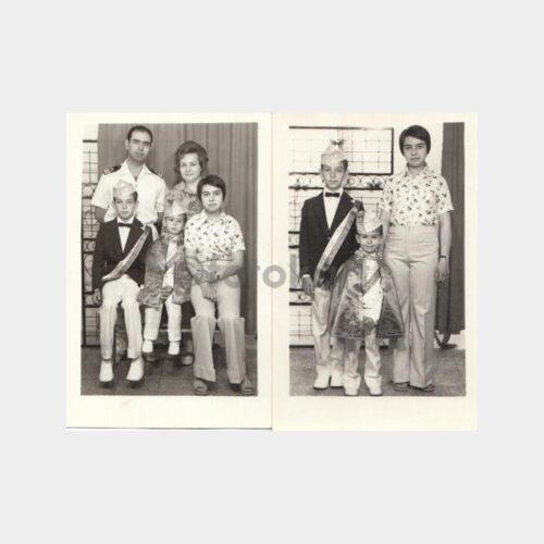 1973 Stüdyo Oskar - Sünnet Çocukları Konulu 2 Adet Fotoğraf