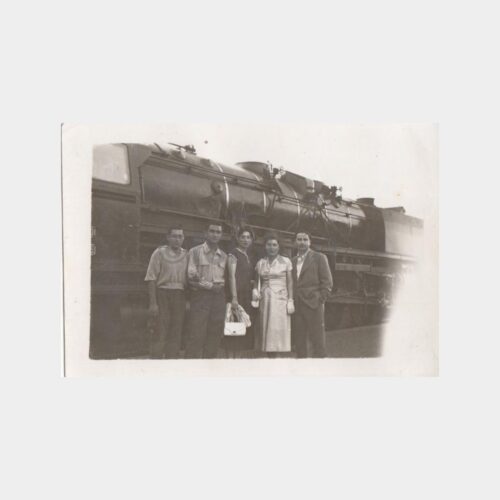1951 Haydarpaşa Tren Lokomotif Konulu Fotoğraf