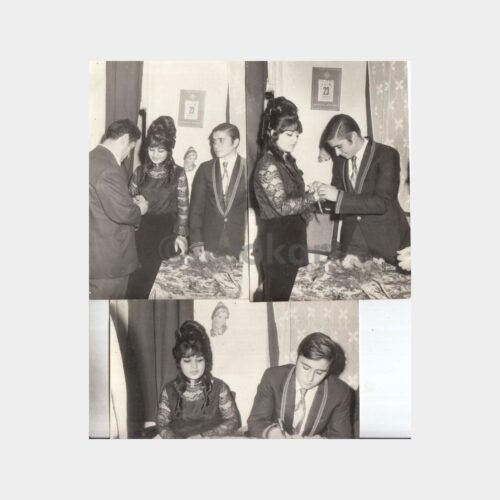1970 Adana -Foto Ersungur- Nişan Konulu Fotoğraf