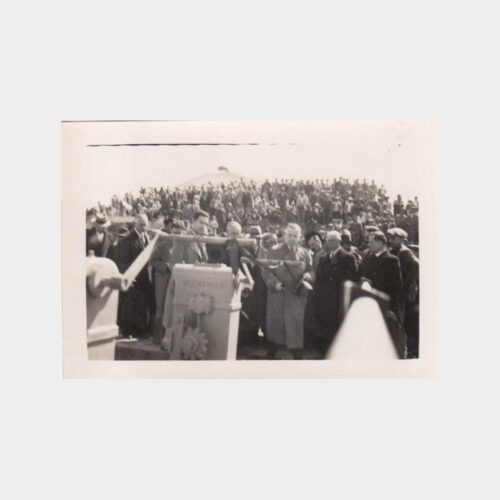 1943 Adana Regülatör Açılış Töreni 6 Adet Fotoğraf