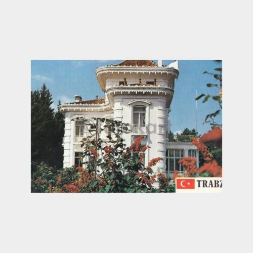 1975 Trabzon Atatürk Müzesi Görünüş Kartpostal