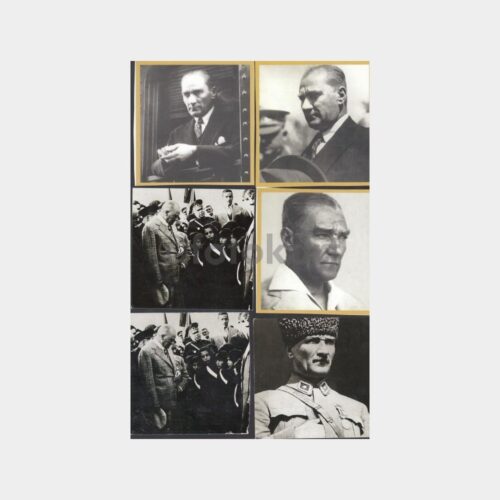 Atatürk Konulu Karton Baskı Resimler (28 Adet)