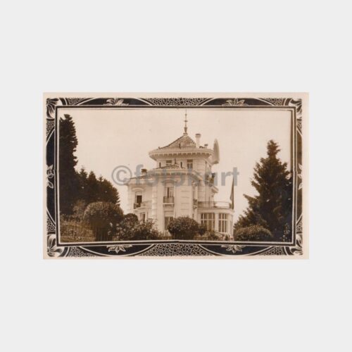 1943 Trabzon Atatürk Köşkü Konulu Kartpostal