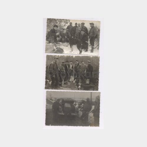 1959 Av ve Avcılık Konulu 3 Adet Albüm Fotoğraf