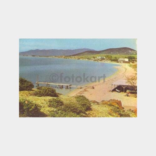 1972 Avşa Adası Postadan Geçmiş Kartpostal