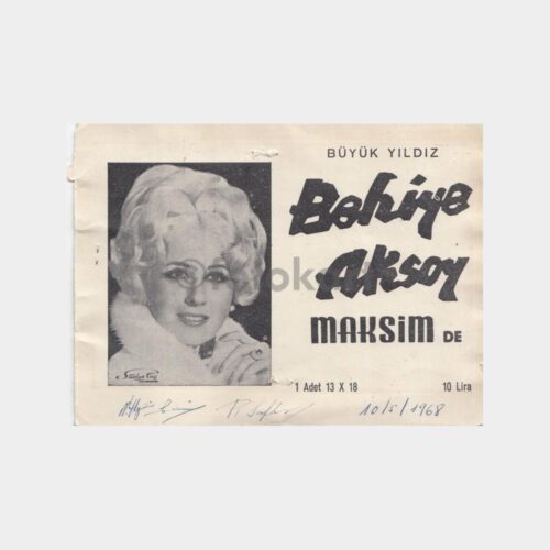 1968 Maksim Behiye Aksoy Konulu Fotoğraf Kabı