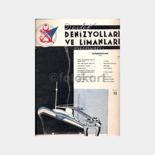 Devlet Denizyolları ve Limanları Mecmuası, Sayı 13