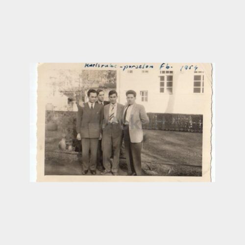 1954 Karlsruhe Türk Öğrenciler Eğitimi Fotoğraf