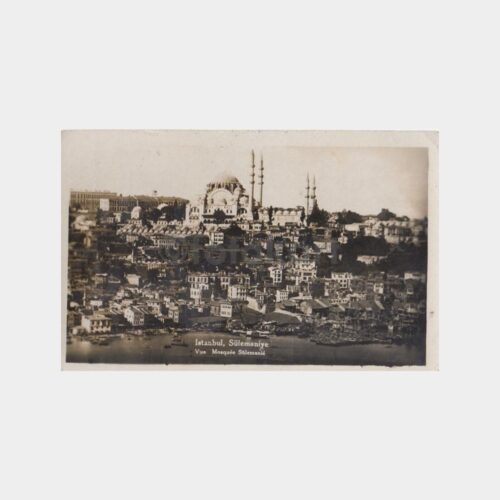 1931 Haliç Süleymaniye - Ermenice Yazılı Kartpostal