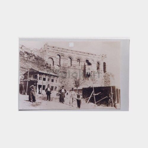 1890 Eyüp Tekfur Sarayı Görünüş Yeni Baskı Fotoğraf
